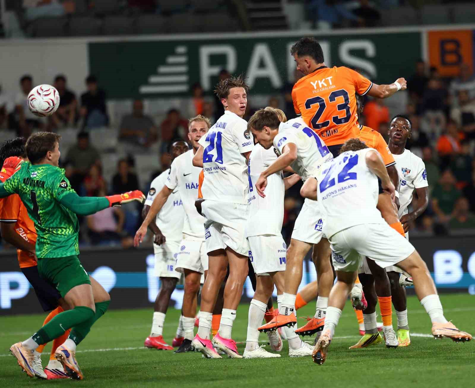 UEFA Konferans Ligi: Başakşehir: 1 - Inter Turku: 1 (Maç sonucu)
